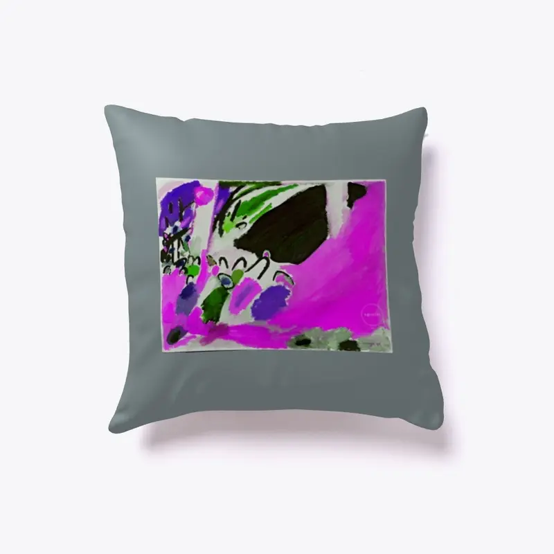 Fine Art Fusion Impression in Fuchsia